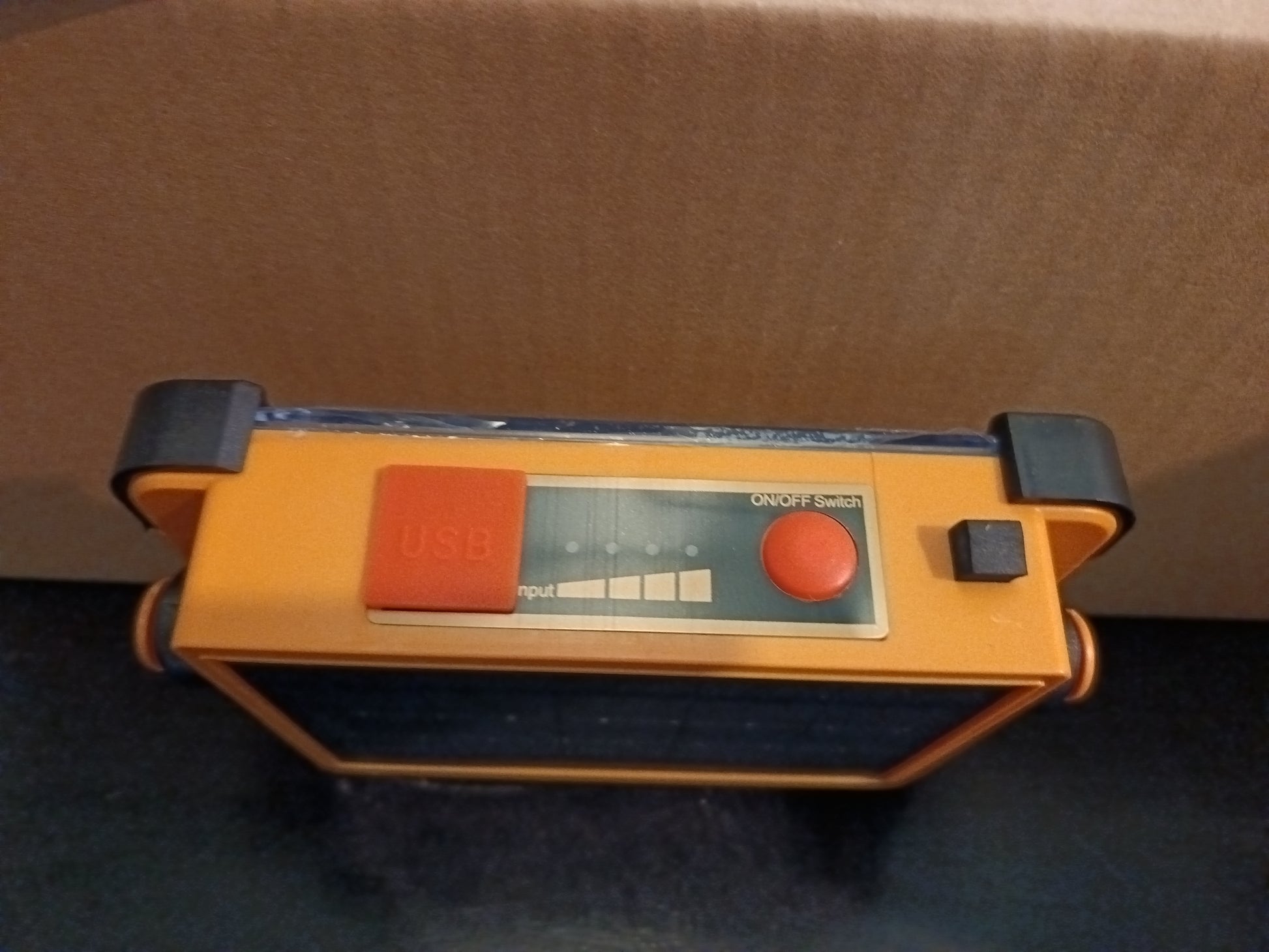 Piezas de luz de trabajo recargable solar impermeable 144 led 1000 lúmenes