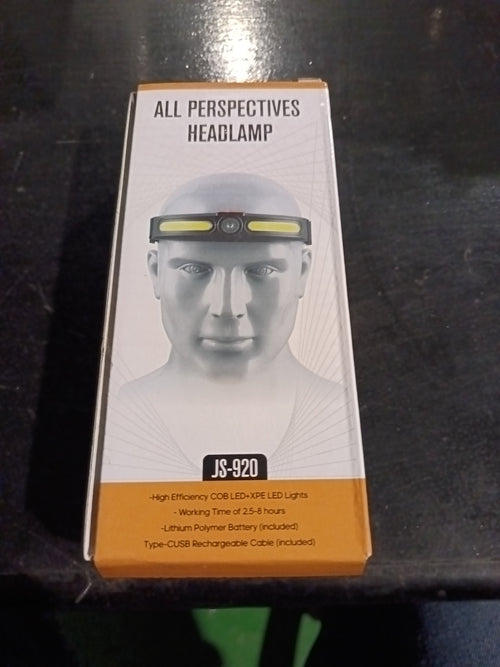All perspectives headlamp