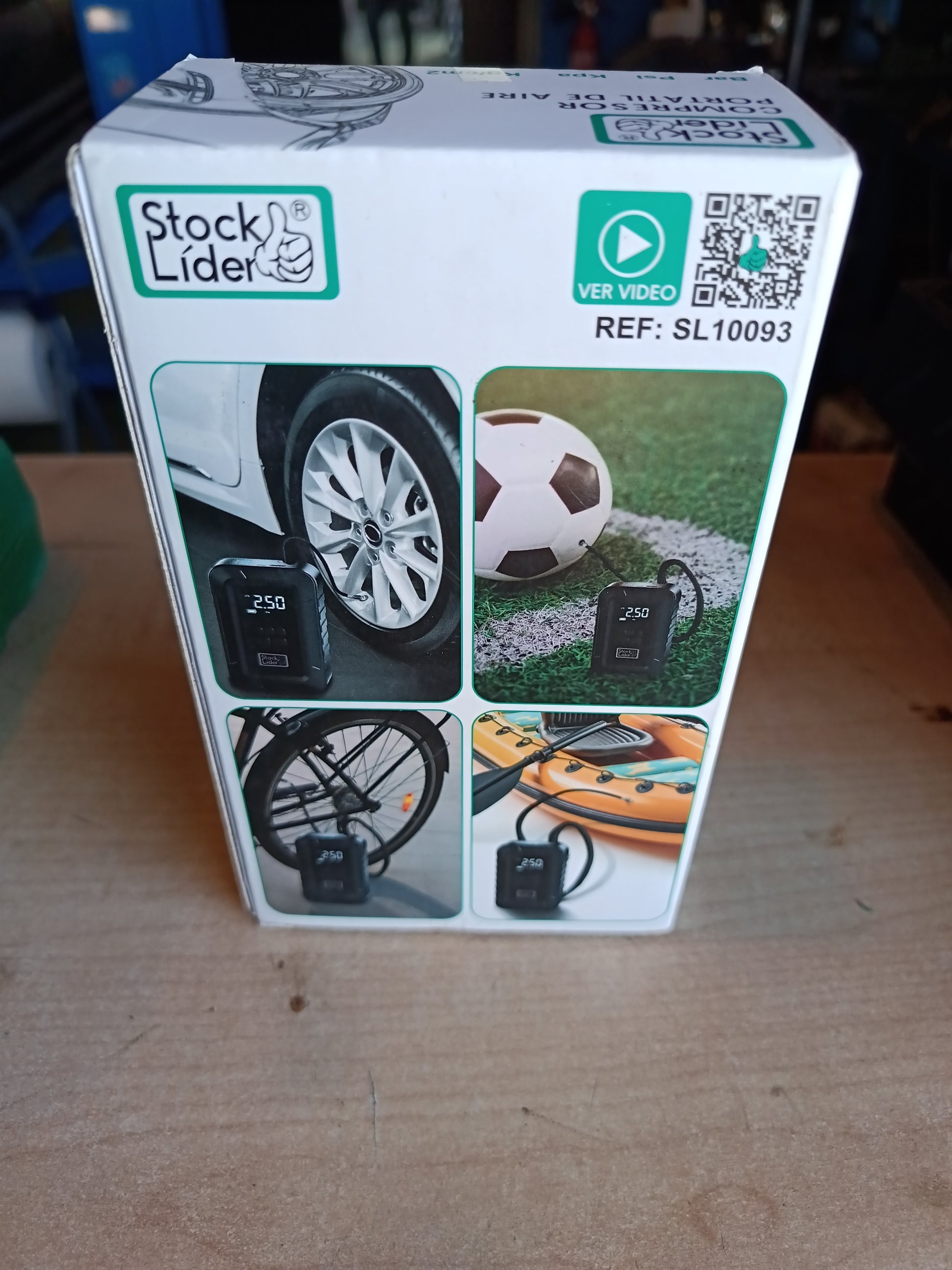 Compresor portátil de aire