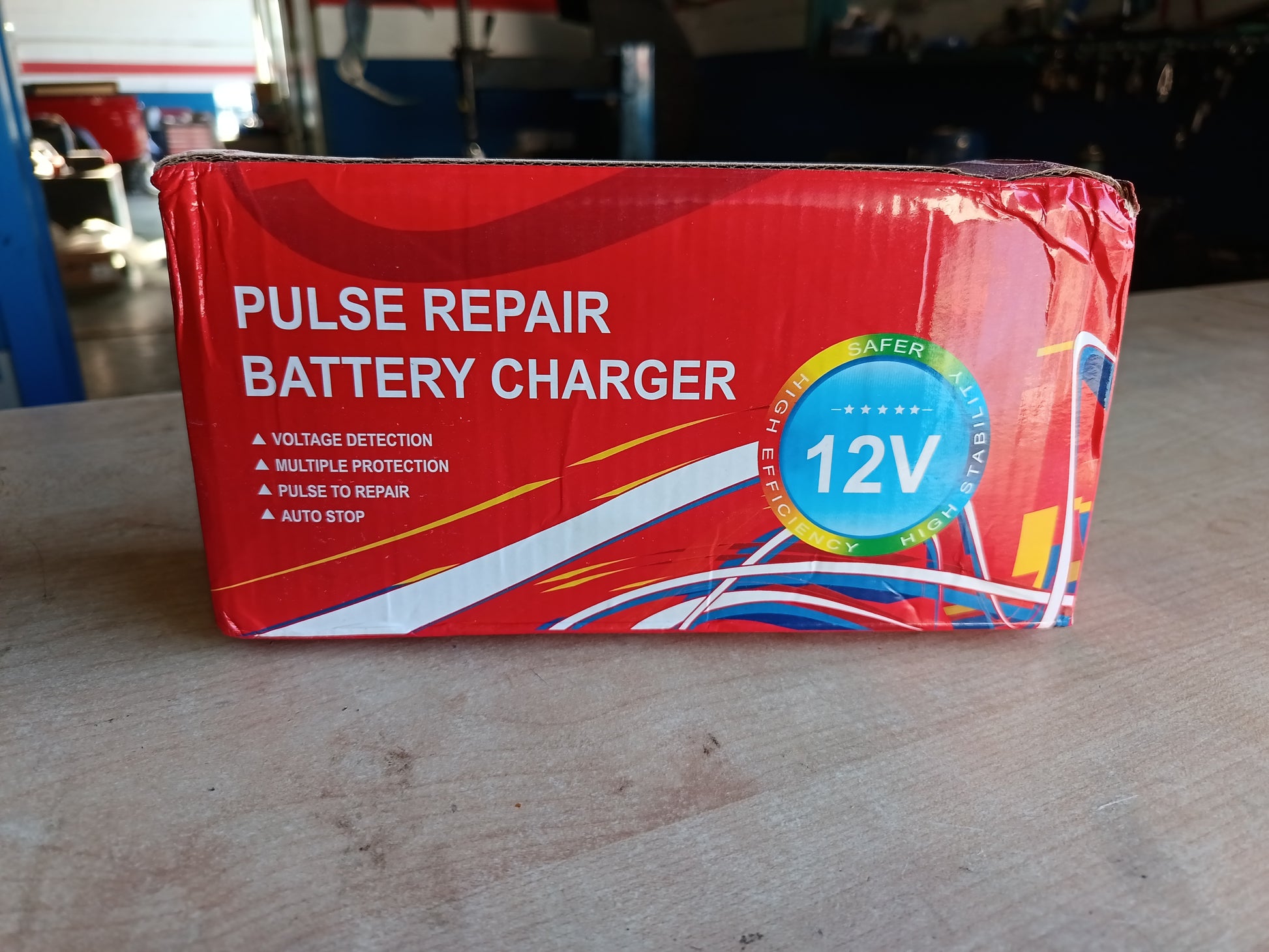Pulse repair battery charger 12V