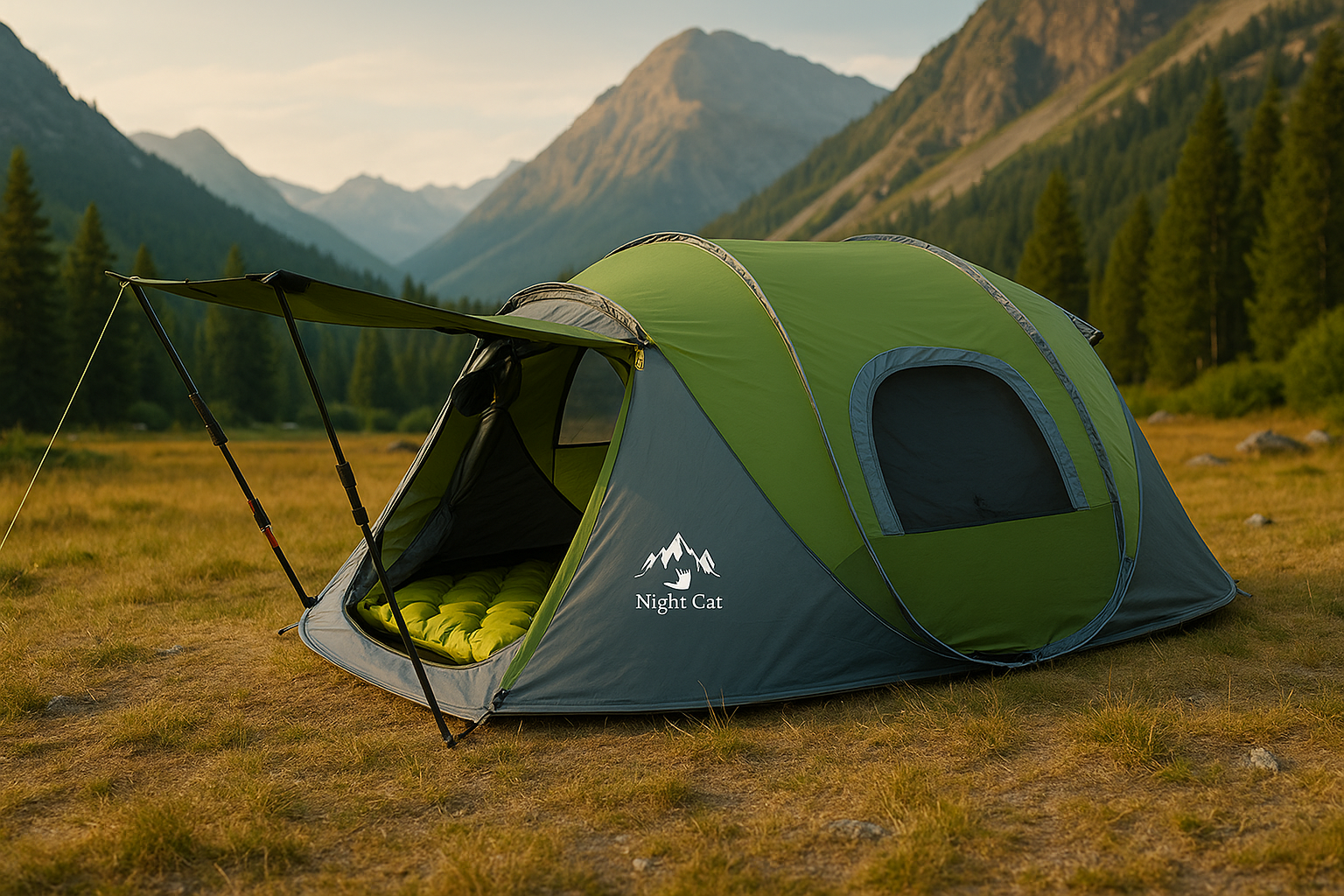 Tienda de Campaña Pop Up Night Cat