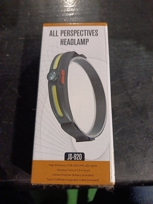 All perspectives headlamp