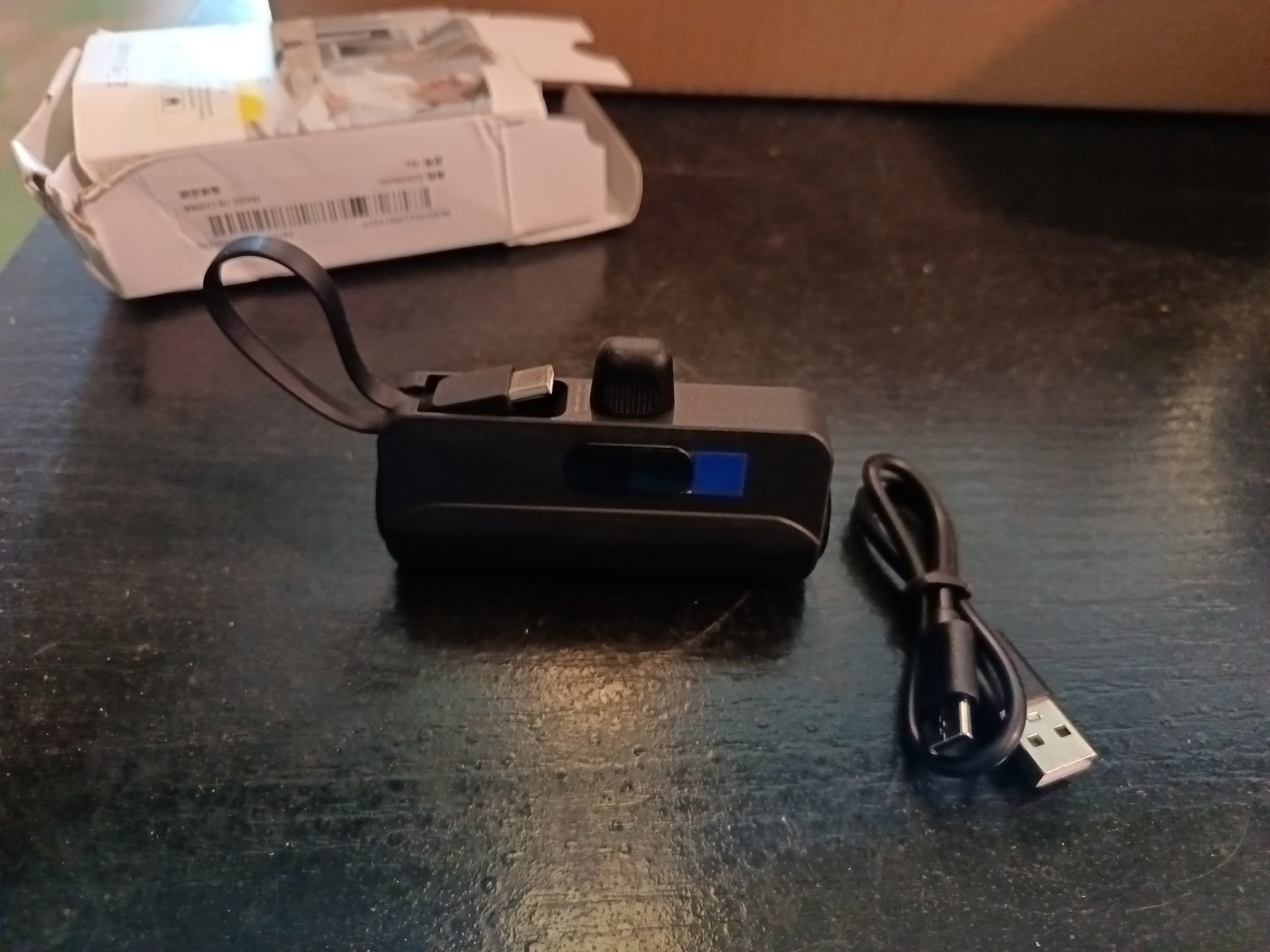 Batería externa de recarga de 5000mAh mini cargador de móviles