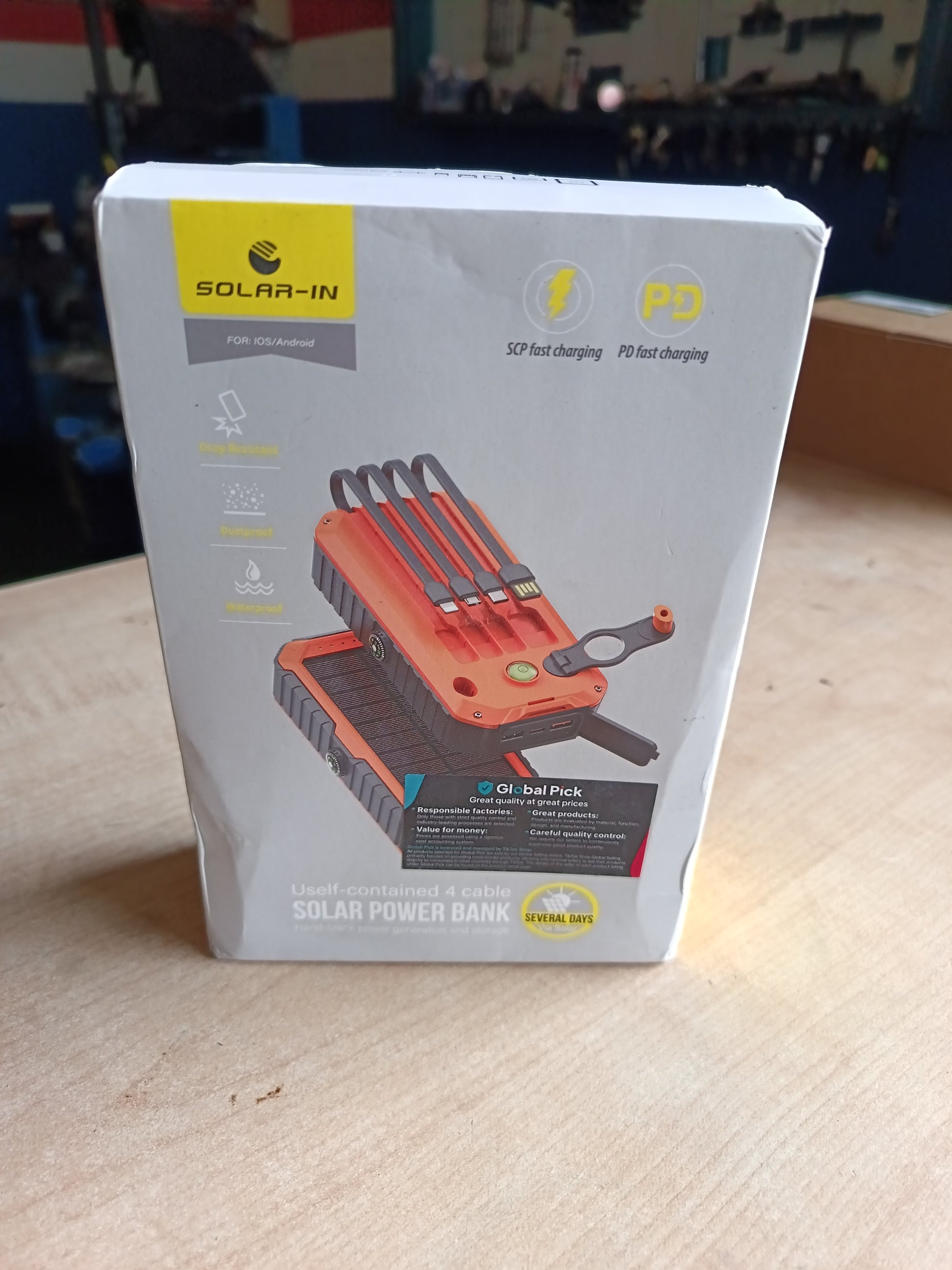 Solar power bank